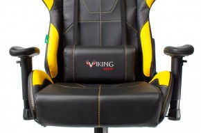 Кресло игровое Бюрократ VIKING 5 AERO YELLOW черный/желтый в Чебаркуле - chebarkul.ok-mebel.com | фото 7