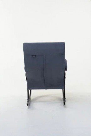 Кресло-качалка КОРСИКА 34-Т-AN (темно-синий) в Чебаркуле - chebarkul.ok-mebel.com | фото 2
