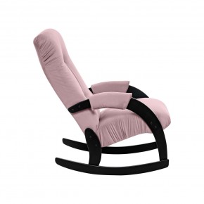 Кресло-качалка Модель 67 Венге, ткань V 11 в Чебаркуле - chebarkul.ok-mebel.com | фото 3