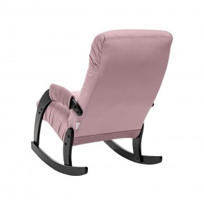 Кресло-качалка Модель 67 Венге, ткань V 11 в Чебаркуле - chebarkul.ok-mebel.com | фото 4