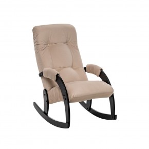 Кресло-качалка Модель 67 Венге, ткань V 18 в Чебаркуле - chebarkul.ok-mebel.com | фото 2