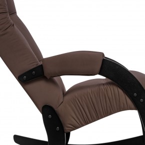 Кресло-качалка Модель 67 Венге, ткань V 23 в Чебаркуле - chebarkul.ok-mebel.com | фото 5
