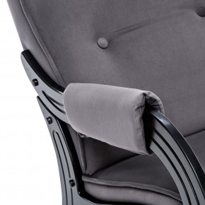 Кресло-качалка Модель 707 Венге, ткань V 32 в Чебаркуле - chebarkul.ok-mebel.com | фото 8