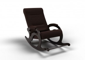 Кресло-качалка Тироль 12-Т-ГР (ткань/венге) ГРАФИТ в Чебаркуле - chebarkul.ok-mebel.com | фото