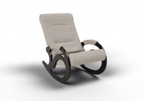 Кресло-качалка Вилла 11-Т-ГР (ткань/венге) ГРАФИТ в Чебаркуле - chebarkul.ok-mebel.com | фото