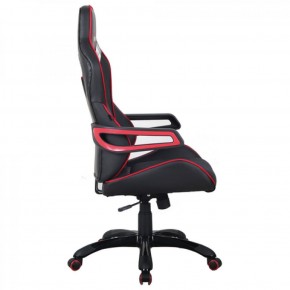 Кресло компьютерное BRABIX Nitro GM-001 (ткань/экокожа) черное, вставки красные (531816) в Чебаркуле - chebarkul.ok-mebel.com | фото 5