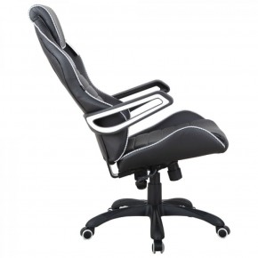 Кресло компьютерное BRABIX Techno Pro GM-003 (экокожа черное/серое, вставки серые) 531814 в Чебаркуле - chebarkul.ok-mebel.com | фото 6
