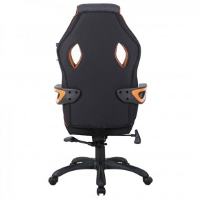 Кресло компьютерное BRABIX Techno Pro GM-003 (ткань черное/серое, вставки оранжевые) 531813 в Чебаркуле - chebarkul.ok-mebel.com | фото 5