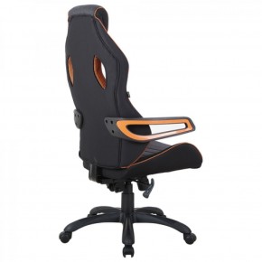 Кресло компьютерное BRABIX Techno Pro GM-003 (ткань черное/серое, вставки оранжевые) 531813 в Чебаркуле - chebarkul.ok-mebel.com | фото 6