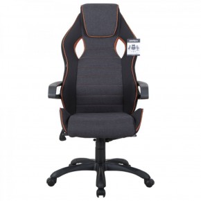 Кресло компьютерное BRABIX Techno Pro GM-003 (ткань черное/серое, вставки оранжевые) 531813 в Чебаркуле - chebarkul.ok-mebel.com | фото 7