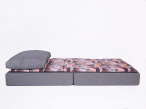 Кресло-кровать бескаркасное Харви (серый-геометрия слейт) в Чебаркуле - chebarkul.ok-mebel.com | фото 4