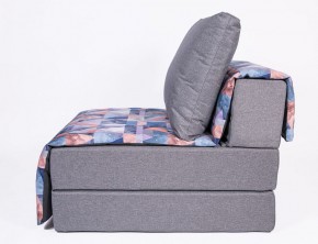 Кресло-кровать бескаркасное Харви (серый-сноу деним) в Чебаркуле - chebarkul.ok-mebel.com | фото 3