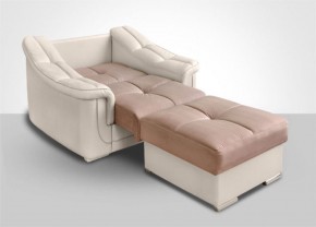 Кресло-кровать + Пуф Кристалл (ткань до 300) НПБ в Чебаркуле - chebarkul.ok-mebel.com | фото 3