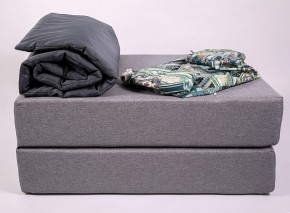 Кресло-кровать-пуф бескаркасное Прайм (мехико серый-графит) в Чебаркуле - chebarkul.ok-mebel.com | фото 5