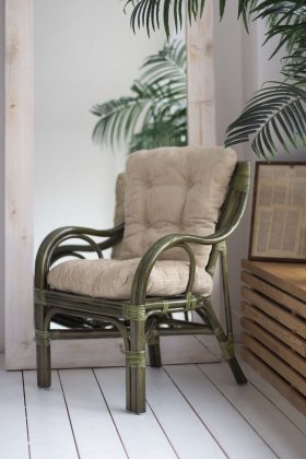Кресло Макита (Олива) в Чебаркуле - chebarkul.ok-mebel.com | фото 1