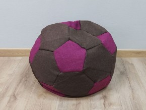 Кресло-мешок Мяч S (Savana Chocolate-Savana Berry) в Чебаркуле - chebarkul.ok-mebel.com | фото