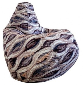 Кресло-мешок Перья XL в Чебаркуле - chebarkul.ok-mebel.com | фото