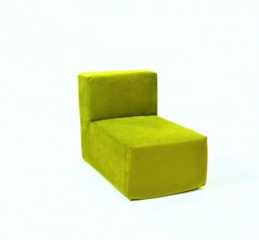 Кресло-модуль бескаркасное Тетрис 30 (Зеленый) в Чебаркуле - chebarkul.ok-mebel.com | фото