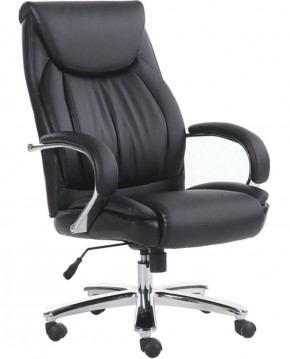 Кресло офисное BRABIX PREMIUM "Advance EX-575" (хром, экокожа, черное) 531825 в Чебаркуле - chebarkul.ok-mebel.com | фото