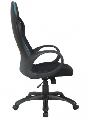 Кресло офисное BRABIX PREMIUM "Force EX-516" (ткань черная/вставки синие) 531572 в Чебаркуле - chebarkul.ok-mebel.com | фото 4