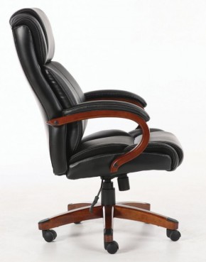 Кресло офисное BRABIX PREMIUM "Magnum EX-701" (дерево, рециклированная кожа, черное) 531827 в Чебаркуле - chebarkul.ok-mebel.com | фото 3