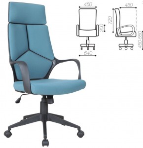 Кресло офисное BRABIX PREMIUM "Prime EX-515" (ткань, голубое) 531568 в Чебаркуле - chebarkul.ok-mebel.com | фото 3