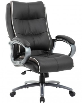 Кресло офисное BRABIX PREMIUM "Strong HD-009" (экокожа черная, ткань серая) 531945 в Чебаркуле - chebarkul.ok-mebel.com | фото