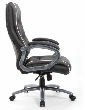 Кресло офисное BRABIX PREMIUM "Strong HD-009" (экокожа черная, ткань серая) 531945 в Чебаркуле - chebarkul.ok-mebel.com | фото 3