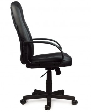 Кресло офисное BRABIX "City EX-512" (кожзам черный, ткань черная) 531407 в Чебаркуле - chebarkul.ok-mebel.com | фото 3