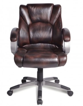 Кресло офисное BRABIX "Eldorado EX-504" (коричневое) 530875 в Чебаркуле - chebarkul.ok-mebel.com | фото 4