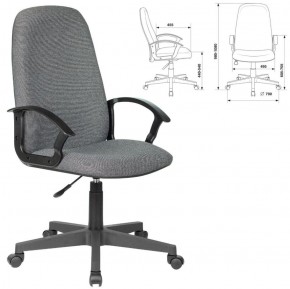 Кресло офисное BRABIX "Element EX-289", ткань, серое, 532093 в Чебаркуле - chebarkul.ok-mebel.com | фото 2