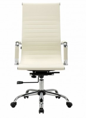 Кресло офисное BRABIX "Energy EX-509" (экокожа, хром, бежевое) 531166 в Чебаркуле - chebarkul.ok-mebel.com | фото 4