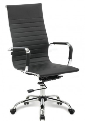 Кресло офисное BRABIX "Energy EX-509" (экокожа, хром, черное) 530862 в Чебаркуле - chebarkul.ok-mebel.com | фото 1