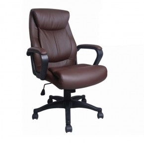 Кресло офисное BRABIX "Enter EX-511" (экокожа/коричневая) 531163 в Чебаркуле - chebarkul.ok-mebel.com | фото