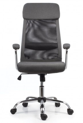 Кресло офисное BRABIX "Flight EX-540" (хром, ткань, сетка, серое) 531848 в Чебаркуле - chebarkul.ok-mebel.com | фото 5