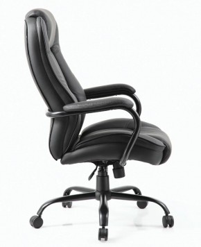 Кресло офисное BRABIX "Heavy Duty HD-002" (экокожа/черное) 531829 в Чебаркуле - chebarkul.ok-mebel.com | фото 3