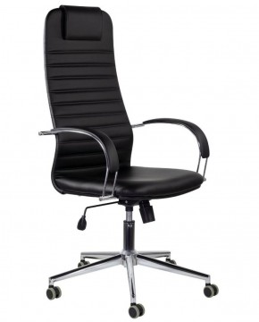 Кресло офисное BRABIX "Pilot EX-610 CH" premium (черное/кожзам) 532418 в Чебаркуле - chebarkul.ok-mebel.com | фото