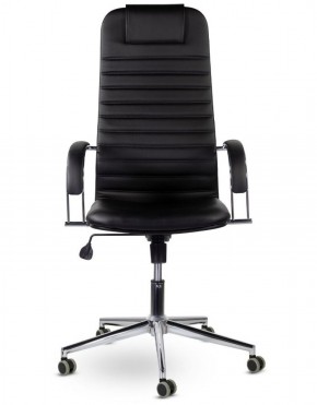 Кресло офисное BRABIX "Pilot EX-610 CH" premium (черное/кожзам) 532418 в Чебаркуле - chebarkul.ok-mebel.com | фото 2