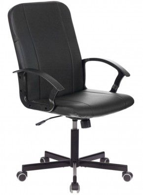 Кресло офисное BRABIX "Simple EX-521" (экокожа, черное) 532103 в Чебаркуле - chebarkul.ok-mebel.com | фото