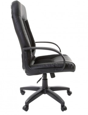 Кресло офисное BRABIX "Strike EX-525" (экокожа черная, ткань черная) 531381 в Чебаркуле - chebarkul.ok-mebel.com | фото 3