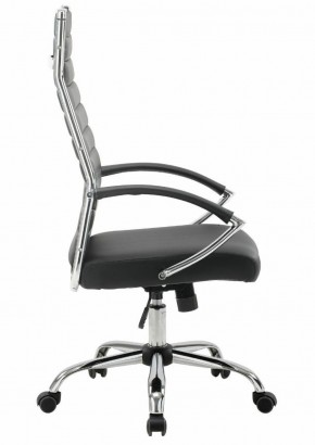 Кресло офисное BRABIX "Style EX-528", экокожа, хром, черное, 531947 в Чебаркуле - chebarkul.ok-mebel.com | фото 3