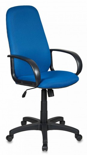 Кресло руководителя Бюрократ CH-808AXSN/TW-10 синий в Чебаркуле - chebarkul.ok-mebel.com | фото 1