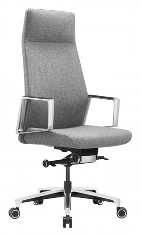 Кресло руководителя Бюрократ _JONS/CASHGREY серый в Чебаркуле - chebarkul.ok-mebel.com | фото 1