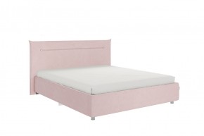 АЛЬБА Кровать 1600 (нежно-розовый) в Чебаркуле - chebarkul.ok-mebel.com | фото