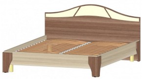 ВЕРОНА Кровать 1600 с основанием (ясень шимо комб.) в Чебаркуле - chebarkul.ok-mebel.com | фото