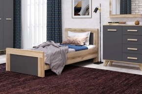 Кровать 900 Вега Скандинавия в Чебаркуле - chebarkul.ok-mebel.com | фото 3