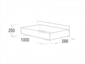 Кровать двойная Ольга 1Н + 2-а ящика (1600*2000) в Чебаркуле - chebarkul.ok-mebel.com | фото 3