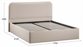 Кровать двуспальная Тиффани с ПМ Тип 1 в Чебаркуле - chebarkul.ok-mebel.com | фото 4