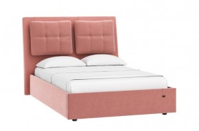 Кровать Ester 1400 с основанием и ПМ (Ультра коралл) Модель 311 в Чебаркуле - chebarkul.ok-mebel.com | фото