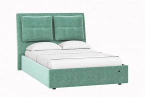 Кровать Ester 1400 с основанием и ПМ (Ультра Минт) в Чебаркуле - chebarkul.ok-mebel.com | фото
